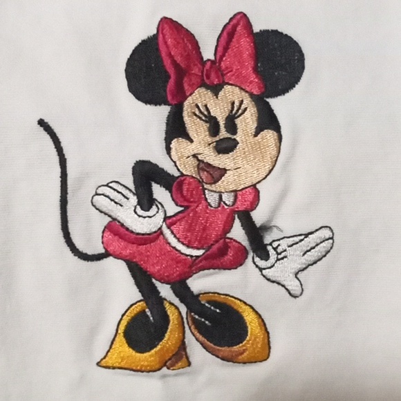 Disney "Mouse Wares" Embroidered Mickey & Minnie Mouse Tea Towels-(2) Vintage - Picture 2 of 16